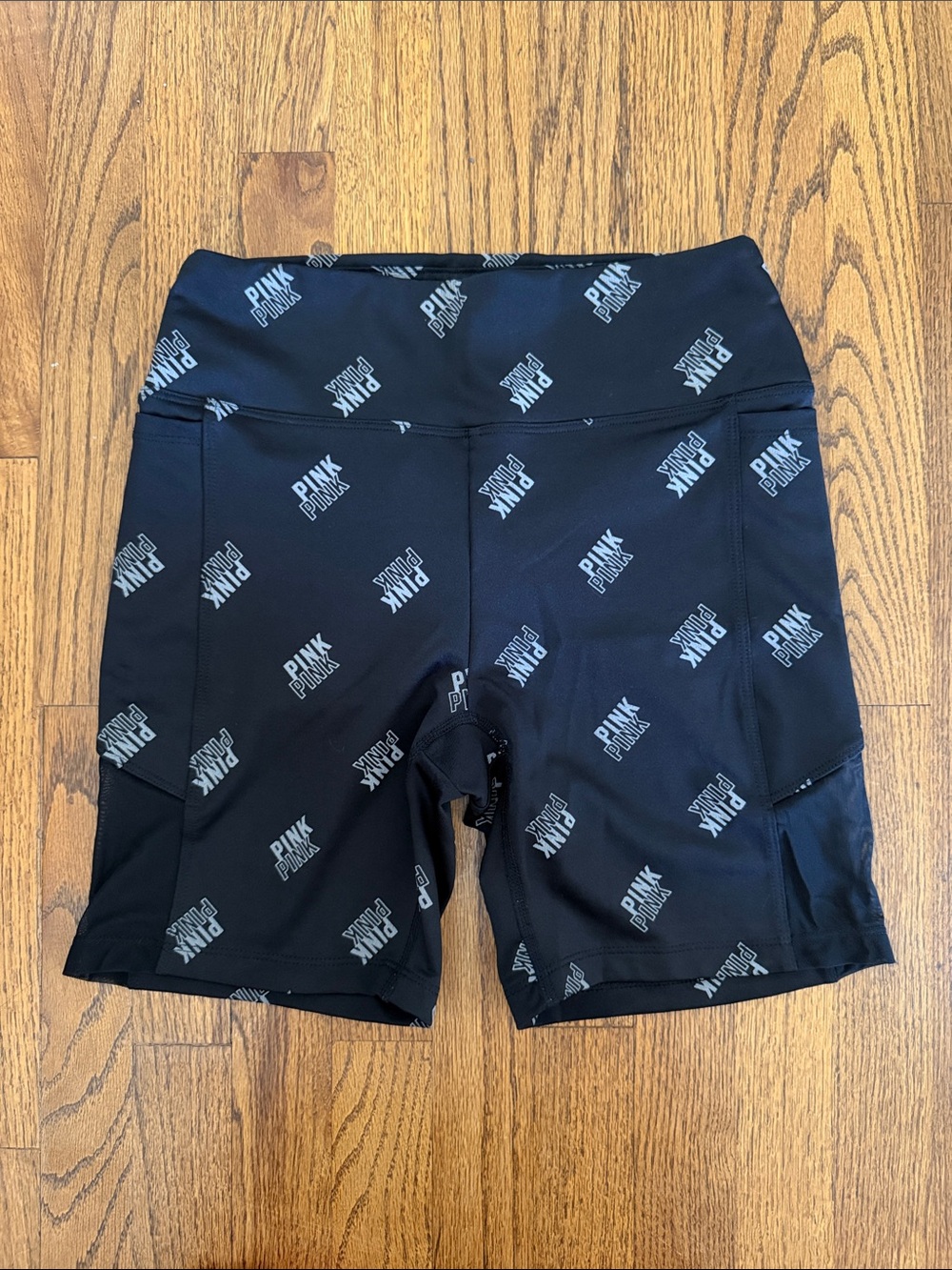 PINK VICTORIA’S SECRET BIKE SHORT